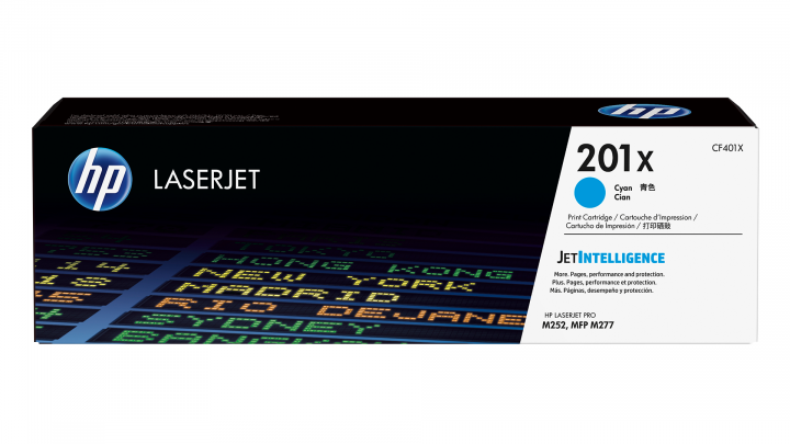 Toner HP 201X błękitny CF401X