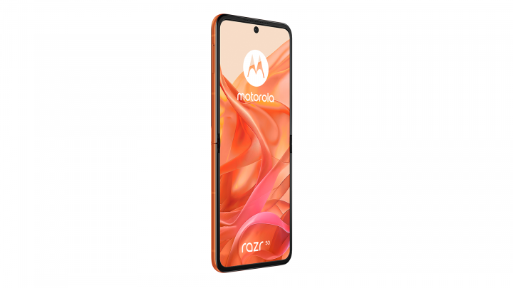 Smartfon Motorola razr 50 pomarańczowy 3