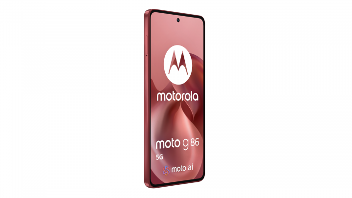 Smartfon Motorola moto g86 Power 5G czerwony 2