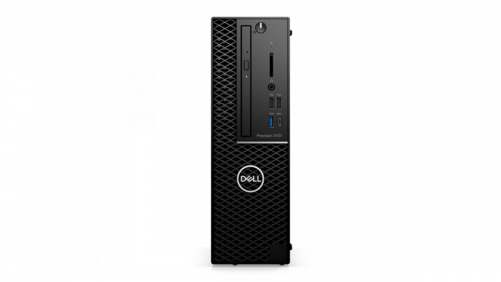 Stacja robocza Dell Precision T3431 SFF - widok frontu