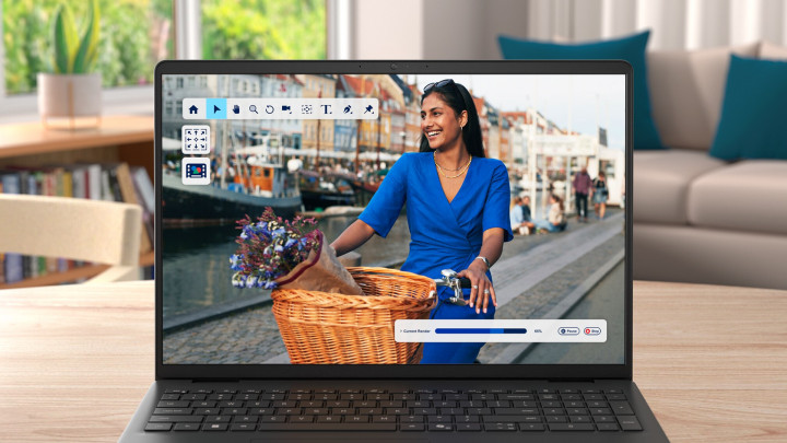 Laptop Dell 16 DC16250 Czarny 5