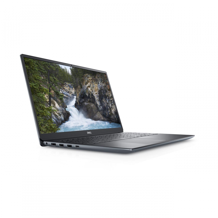 Laptop Dell Vostro 15 5590 szary - widok frontu lewej strony