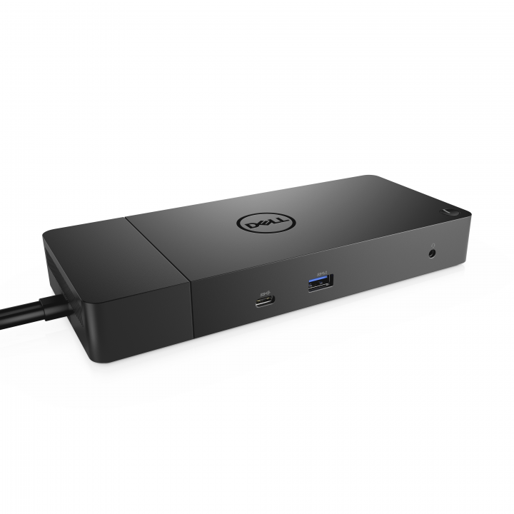 Replikator portów Dell USB Type-C WD19DC 240W - widok frontu lewej strony