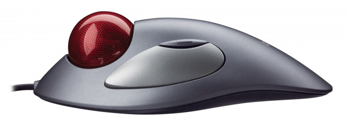Mysz przewodowa Logitech Trackman Marble optyczna 910-000808 - widok lewej strony