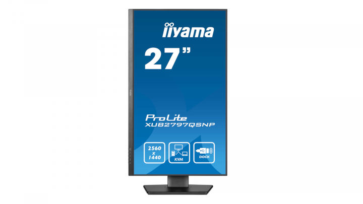 Monitor IIYAMA ProLite XUB2797QSNP-B1 - widok frontu 2