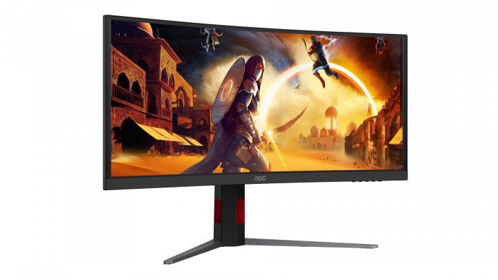 Monitor AOC CU34G4CA 34" Curved VA WQHD 180Hz 2