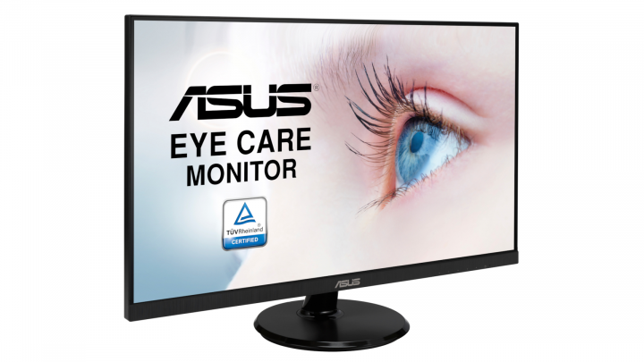 Monitor Asus VA27DQ - widok frontu lewej strony