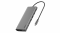 Hub Belkin 8 w 1 USB-C Hub with Dual USB-C Ports - srebrny front