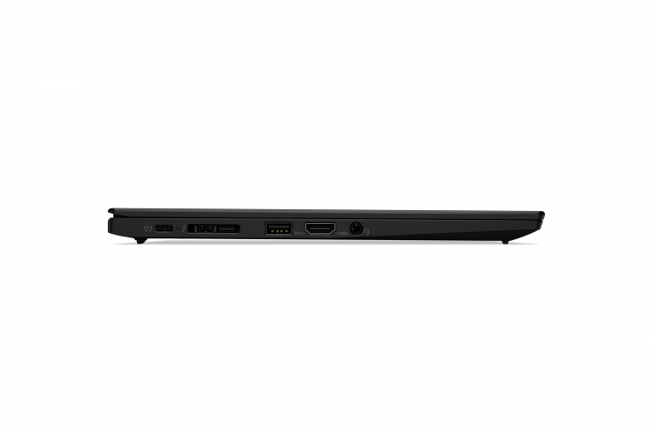 Laptop Lenovo ThinkPad X1 Carbon (7 gen) czarny - widok lewej strony