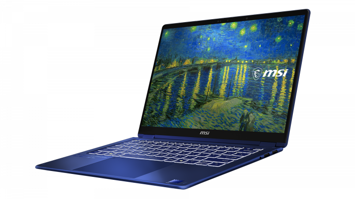 Laptop MSI Prestige 14 Flip AI+ Starry Night Over the Rhone Copilot 3