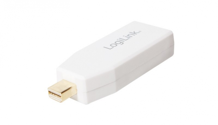 Adapter LogiLink mini DP - HDMI CV0102 - widok frontu