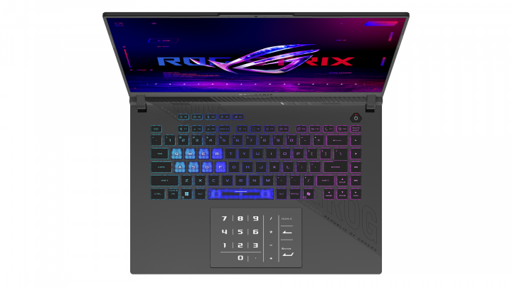 Laptop ASUS ROG Strix G16 G614PR Eclipse Gray (keyb RGB) 2