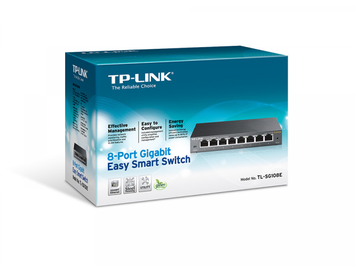 Switch TP-Link TL-SG108E - widok opakowania