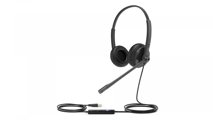 Słuchawki przewodowe z mikrofonem Yealink UH34 SE Dual USB-A MS Stereo - 1308033 3