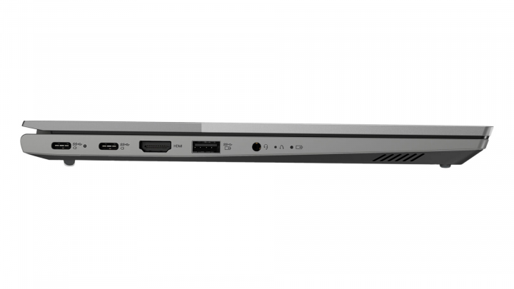 Laptop Lenovo ThinkBook 14 G2 AMD szary - widok lewej strony