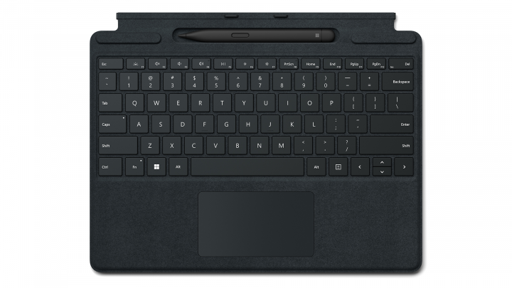 Microsoft Surface Pro Signature Type Cover + Slim Pen 2 8X8-00007 czarne - widok frontu