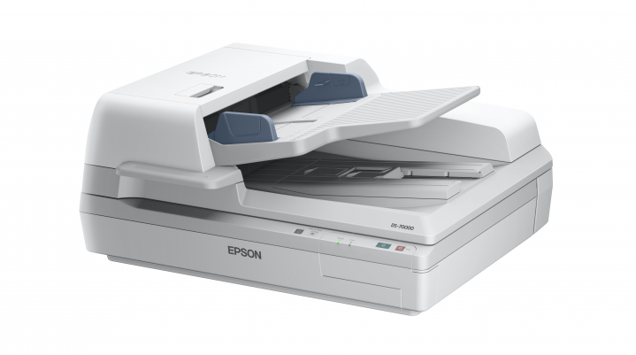 Skaner Epson WorkForce DS-70000 - widok frontu prawej strony