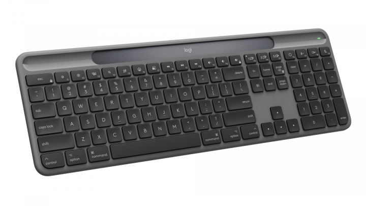 Klawiatura bezprzewodowa Logitech Signature Slim Solar+ K980s for Business grafitowa 920-013764 3