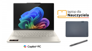 Laptop 2w1 dla Nauczyciela Lenovo Yoga 7 14AKP10 83JR005XPB Ryzen AI 7 350 Touch 14" WUXGA OLED 32GB 512SSD W11