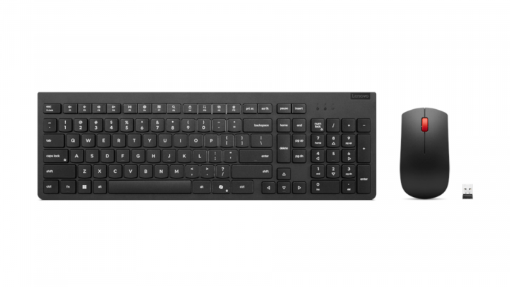 Zestaw bezprzewodowy Klawiatura i Mysz Lenovo Essential Wireless Combo Gen 2 AI US English 4X31R64453