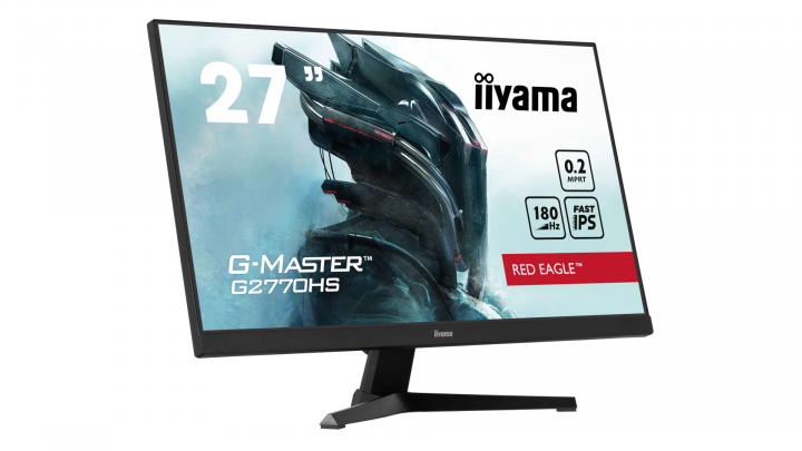 Monitor IIYAMA G2770HS-B1 - widok frontu 4