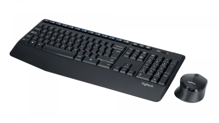 Zestaw bezprzewodowy klawiatura + mysz Logitech Wireless Combo MK345 czarny 920-006489
