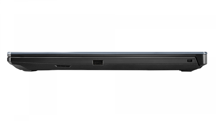 Laptop Asus TUF Gaming F17 FX706LI-H7114T - widok tyłu lewej strony