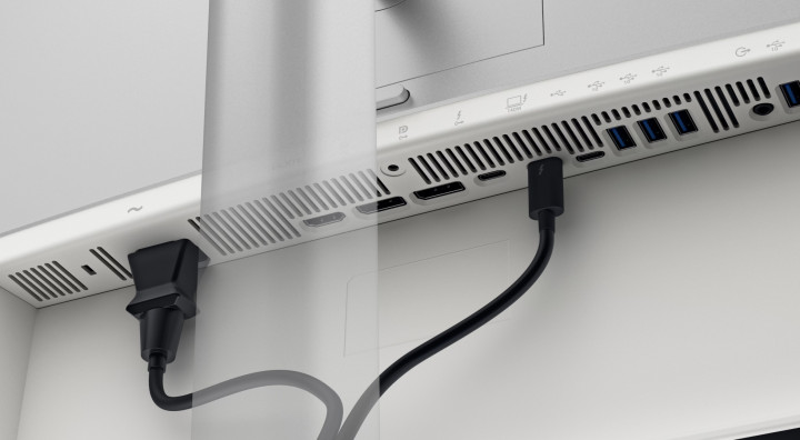 Monitor Dell U3225QE 210-BQTK porty tył