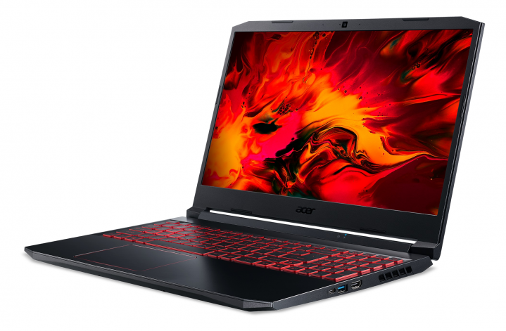 Laptop Acer Nitro 5 (15) AMD - widok frontu prawej strony