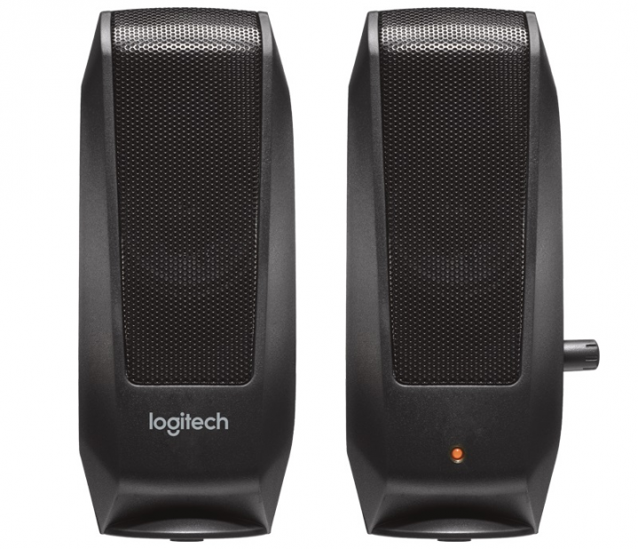 Głośniki Logitech S120 OEM 2.0 czarne 980-000010 - widok frontu