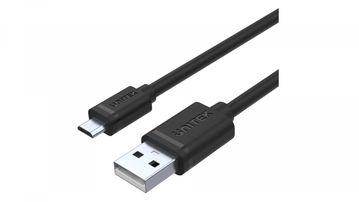 Kabel UNITEK USB - microUSB 0,5m Y-C454GBK