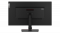 Monitor Lenovo ThinkVision T32p-20 czarny - widok z tyłu