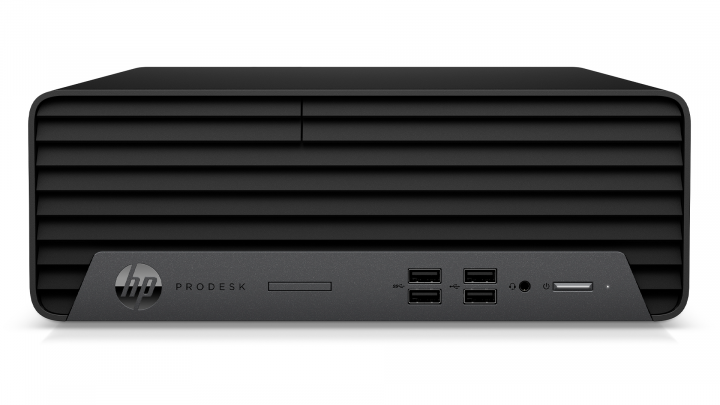 Komputer HP ProDesk 400 G7 SFF czarny - widok frontu