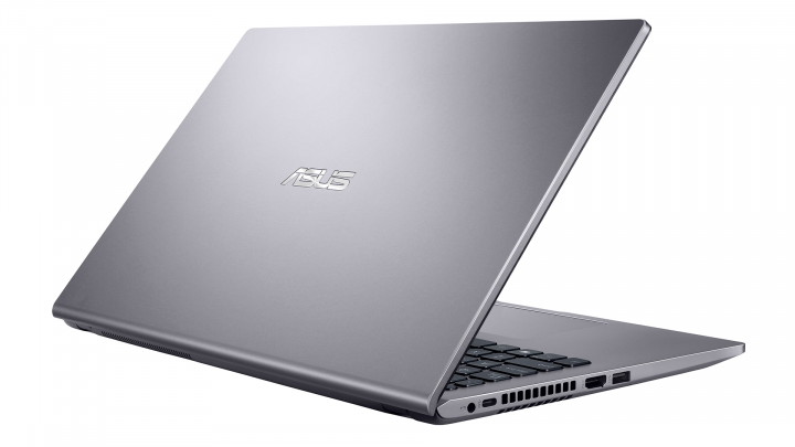Laptop Asus VivoBook X509FA szary - widok klapy lewej strony