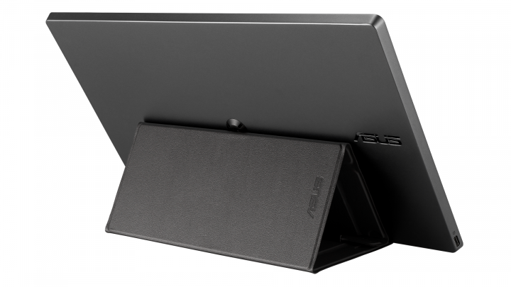 Monitor Asus MB14AC szary - widok z tyłu 2