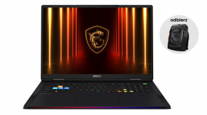 Laptop MSI Raider A18 HX A9WIG-072PL Ryzen 9 9955HX3D 18" UHD+ MiniLED 120Hz 64GB 2000SSD RTX5080 DLSS 4 W11