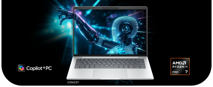 Laptop HP EliteBook 8 G1a 14 C51HCET - Wykorzystaj moc AI. Dołącz do Elity. - end