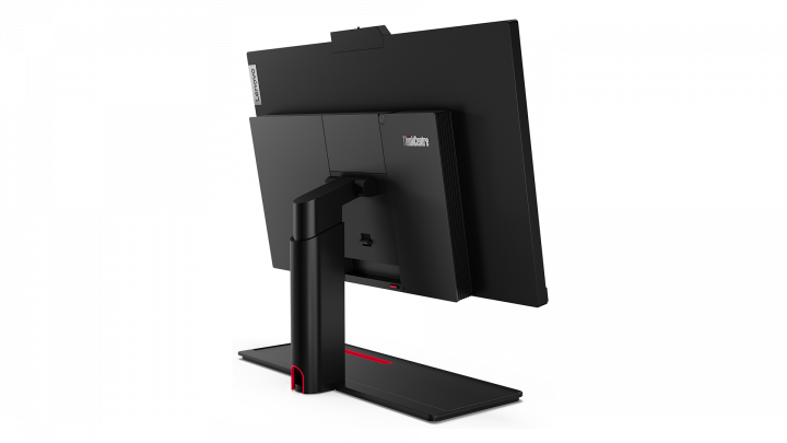 Komputer AiO Lenovo ThinkCentre M90a W10P - widok z tyłu prawej strony