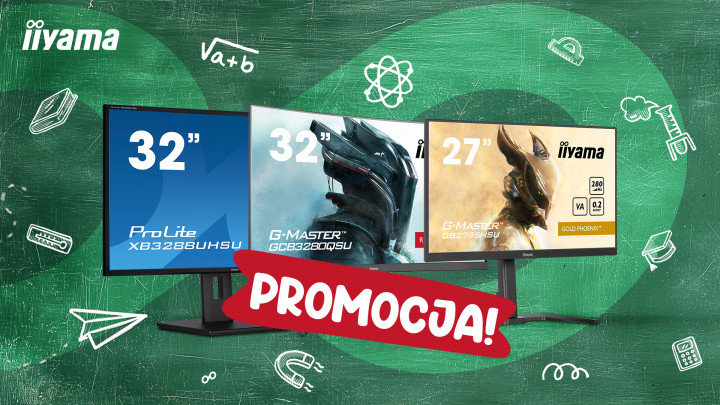 Powrót do szkoły z nowym monitorem iiyama 9