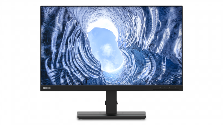 ThinkVision T24h-20 czarny - widok frontu