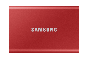 Dysk zewnętrzny SSD Samsung T7 2000GB USB 3.2 Czerwony - MU-PC2T0R/WW