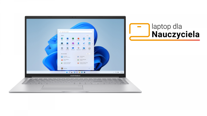 Laptop ASUS Vivobook 17 X1704VA W11H Cool Silver FPR BON 1