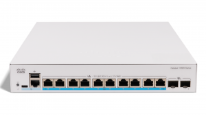 Switch Cisco C1300X-10NU-2X 10-port 5G mGig PoE++ 385W 2x25Gb SFP28