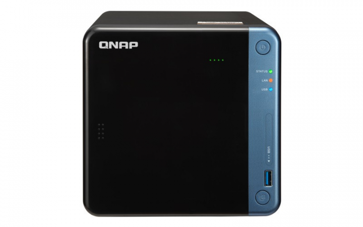 Serwer NAS QNAP TS-453Be-4G - widok frontu