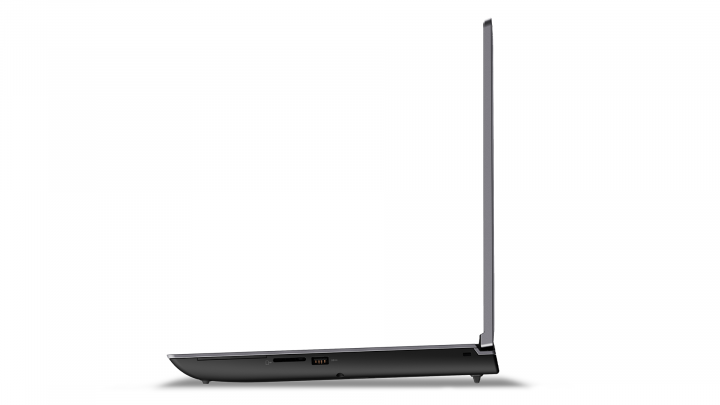 Mobilna stacja robocza Lenovo ThinkPad P16 G1 W11P Storm Grey - widok prawej strony