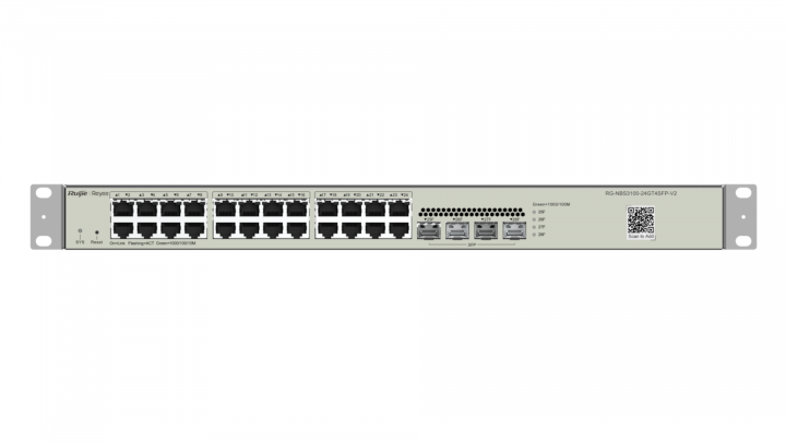 Switch Ruijie Reyee RG-NBS3100-24GT4SFP-V2 24-port GE 4x1Gb SFP 2