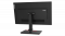Monitor Lenovo ThinkVision T27q-20 czarny - widok z tyłu prawej strony