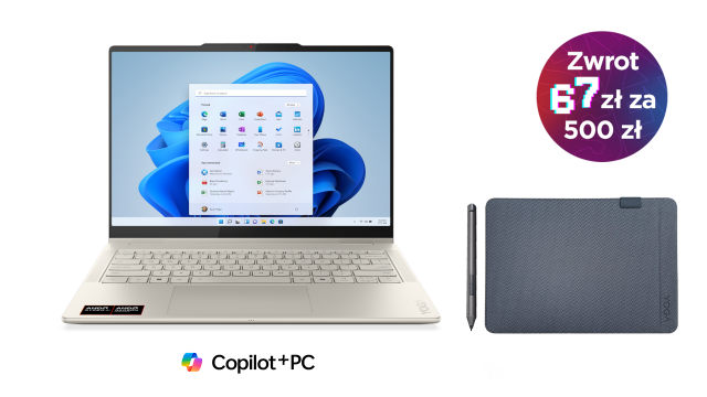 Laptop 2w1 Lenovo Yoga 7 14AKP10 83JR005XPB Ryzen AI 7 350 Touch 14