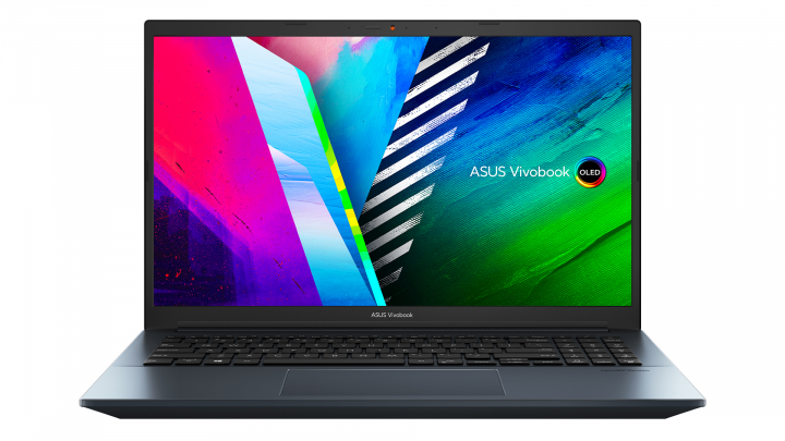 VivoBook Pro 15 OLED K3500PA Quiet Blue - widok frontu