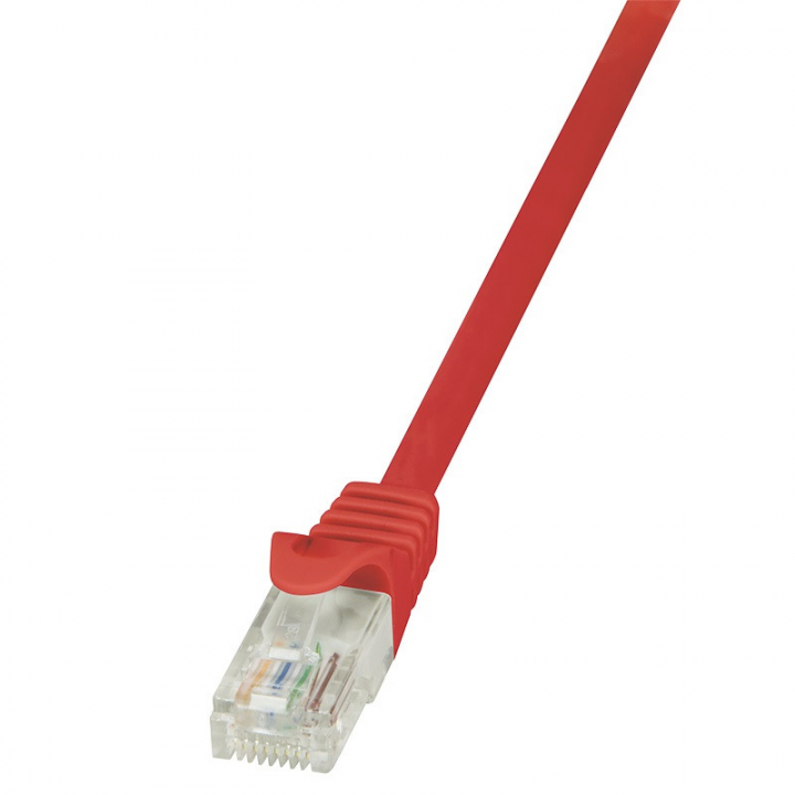 Patchcord LogiLink CAT 5e UTP 3m czerwony CP1064U